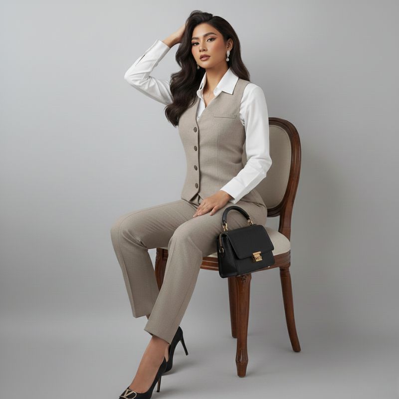 Terninho Feminino Alfaiataria Vivi
