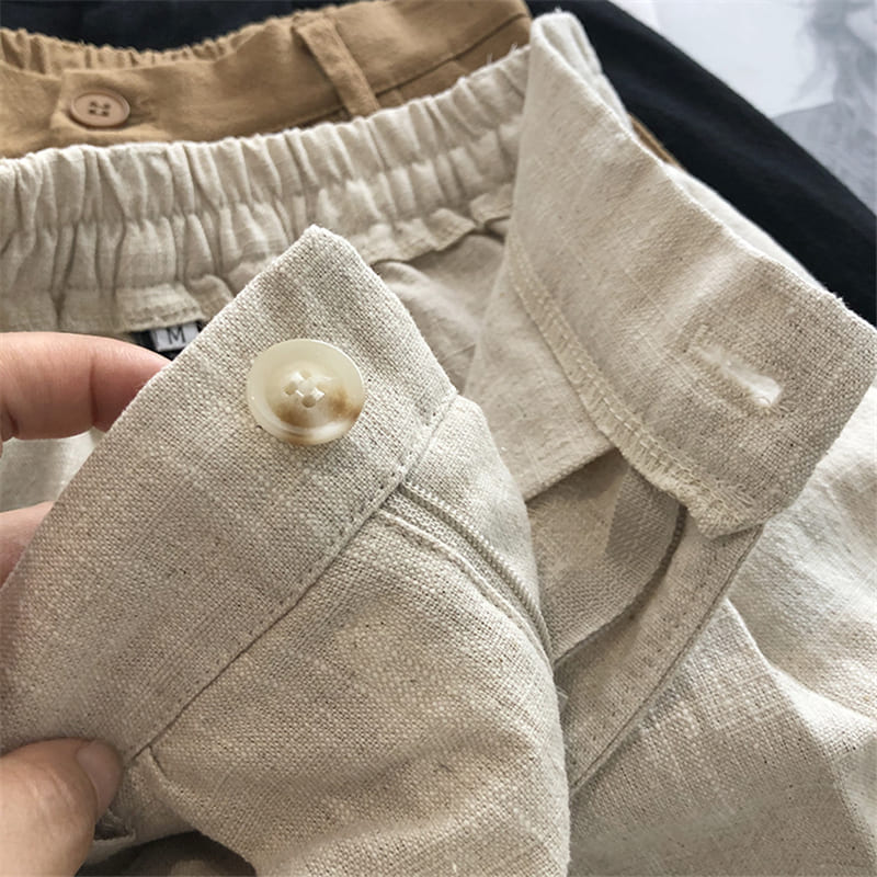 Short Feminino com Pregas de Linho Erica