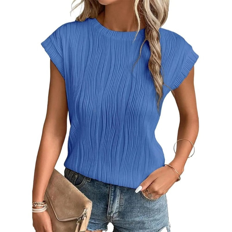 Blusa Feminina Lisa Cordelia Azul - Coradon