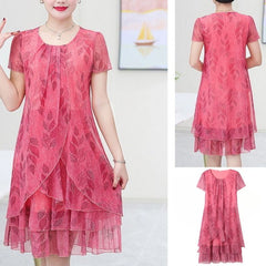 Vestido Curto de Festa Com Babados Enola