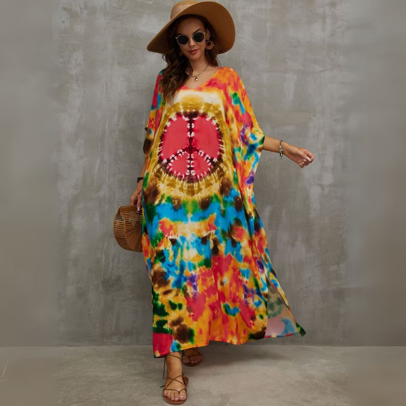 Vestido Kaftan Midi Harper