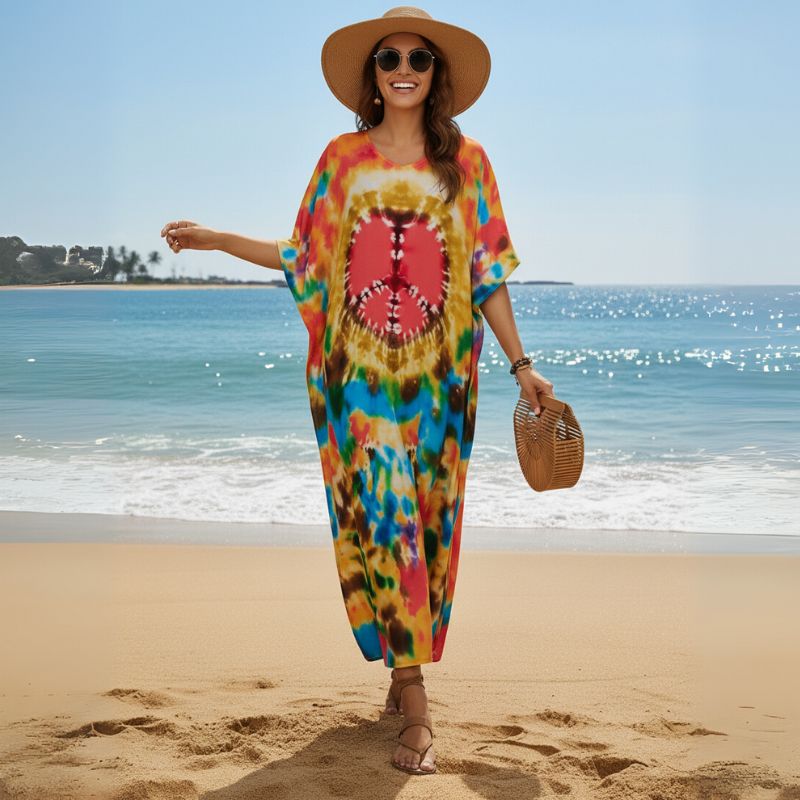 Vestido Kaftan Midi Harper