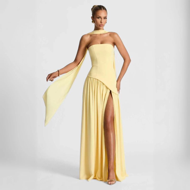 Vestido Longo Festa Nicolle