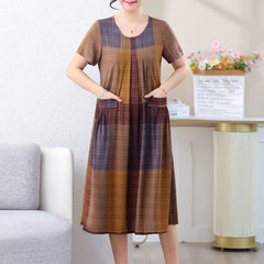 Vestido Midi Fresco Ines Estampa 02 / P (36-38) Vestidoinessembrinde