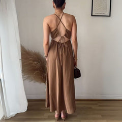Vestido Midi Mocha Mousse Erica