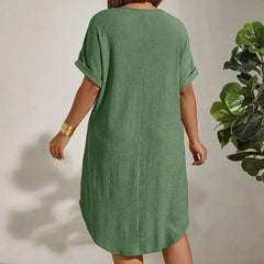 Vestido Plus Size Midi Elegante + BRINDE