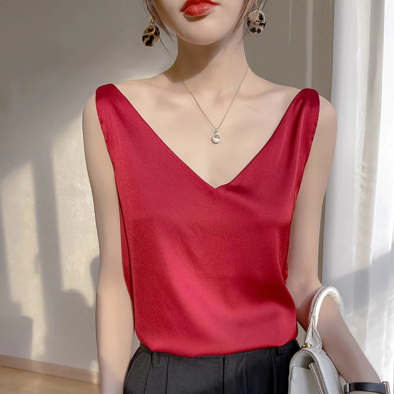 Blusa Feminina Seda Marcela FLASH