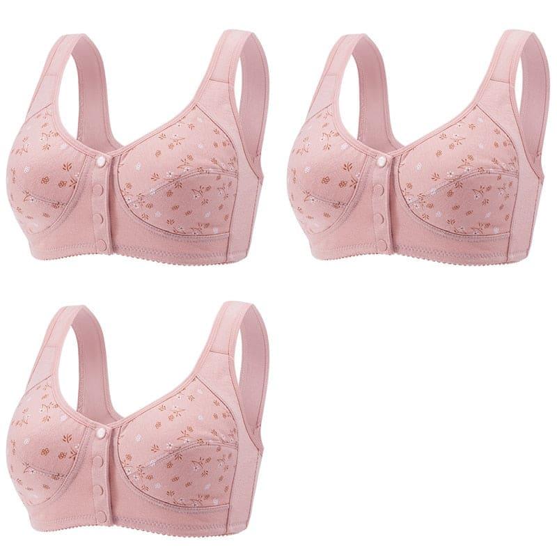 Sutiã Confort Up [Pague 1 Leve 3] 3 Rosas / Pp/36 Confortup