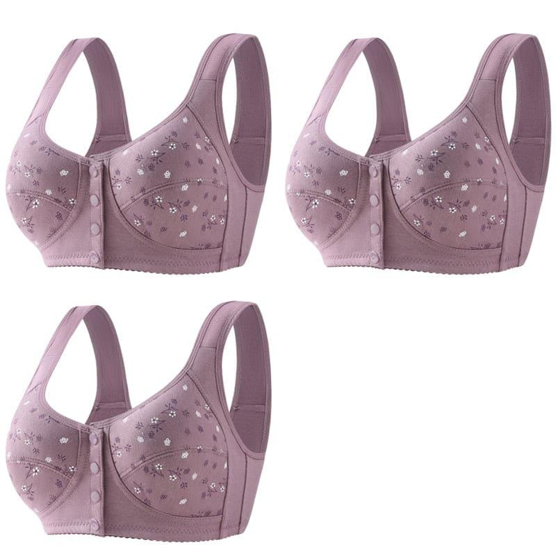 Sutiã Confort Up [Pague 1 Leve 3] 3 Roxos / Pp/36 Confortup